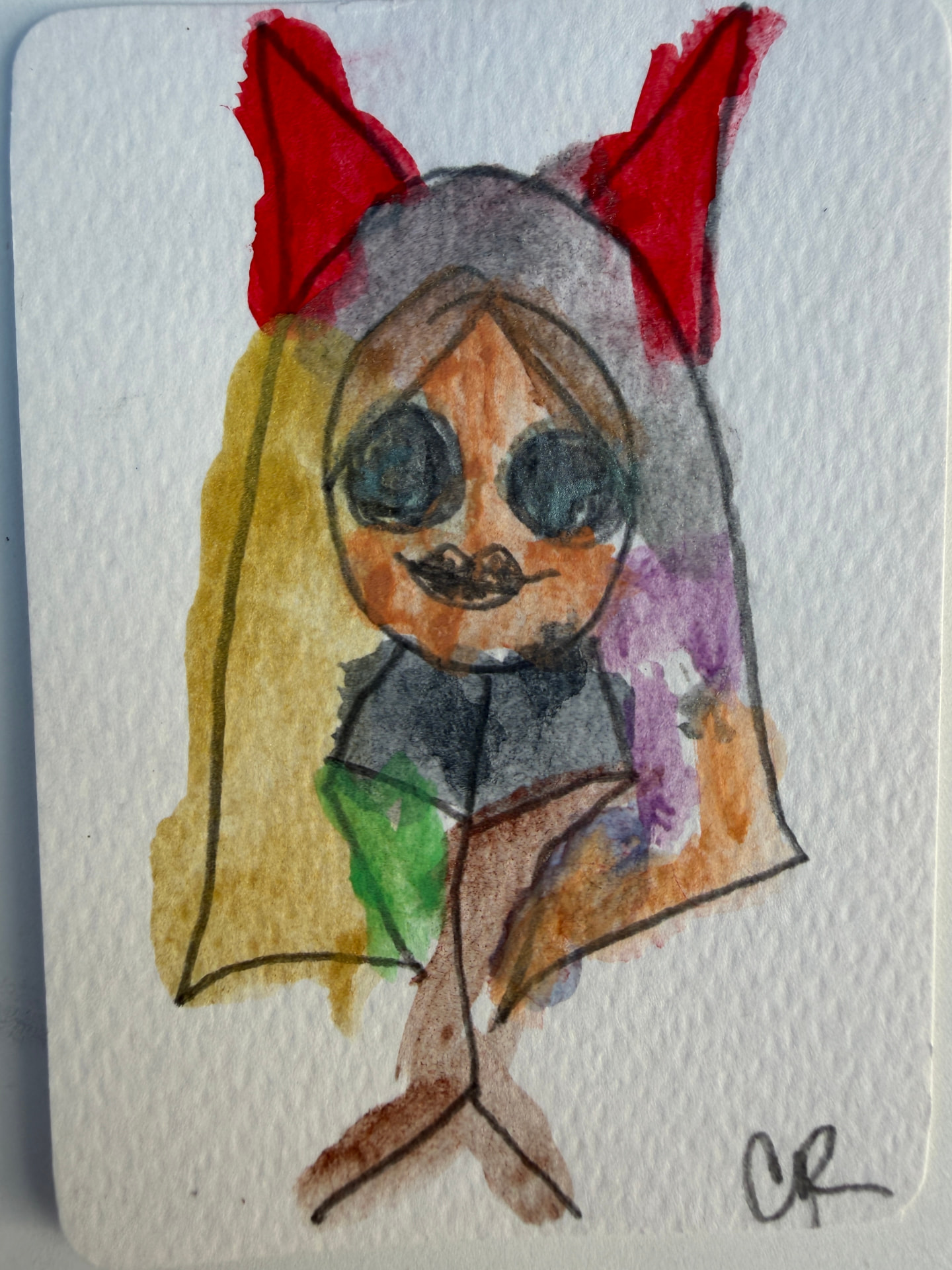 Final colorful girl in the Sweet But Psycho collection